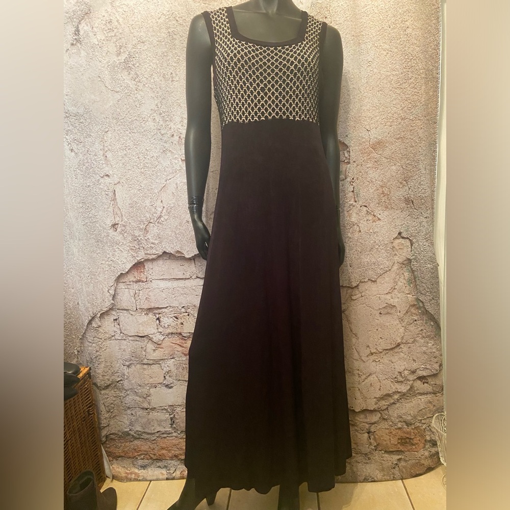 Citi Dress Black Tank Style Maxi Dress
